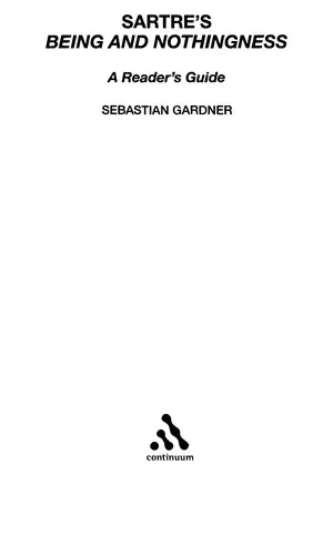 Being and Nothingness