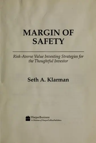 Margin of Safety