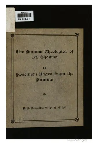 Summa Theologiae