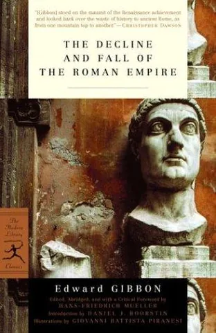Cover of The History of the Decline and Fall of the Roman Empire by Edward Gibbon