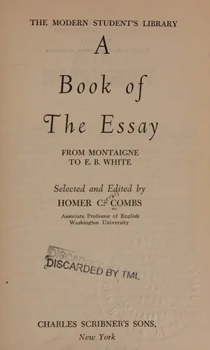 The Essays of E.B. White