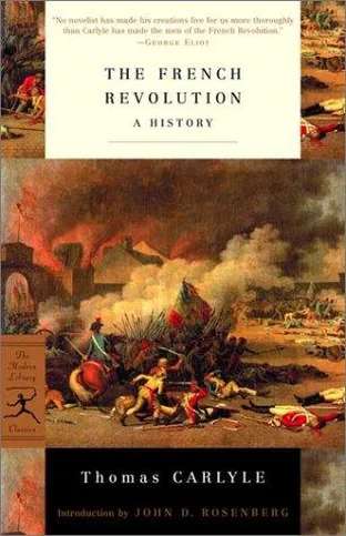 Cover of The French Revolution: A History by Thomas Carlyle